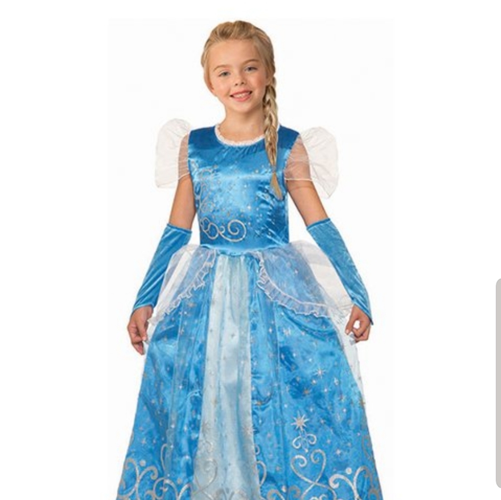 Girls Princess Celestia Blue Costume